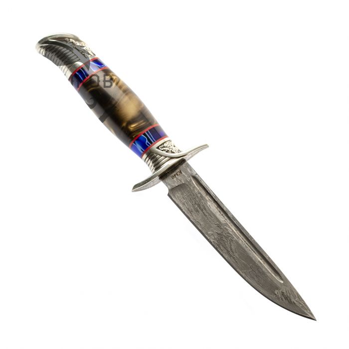 Нож складной полусеррейторный Ontario RAT-1, сталь Aus-8. Клинок - Satin, Рукоять - Brown GRN