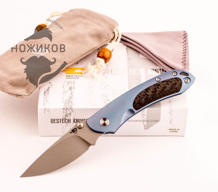 Складной нож Bestech Junzi BT1809D, сталь CPM-S35VN, рукоять титан